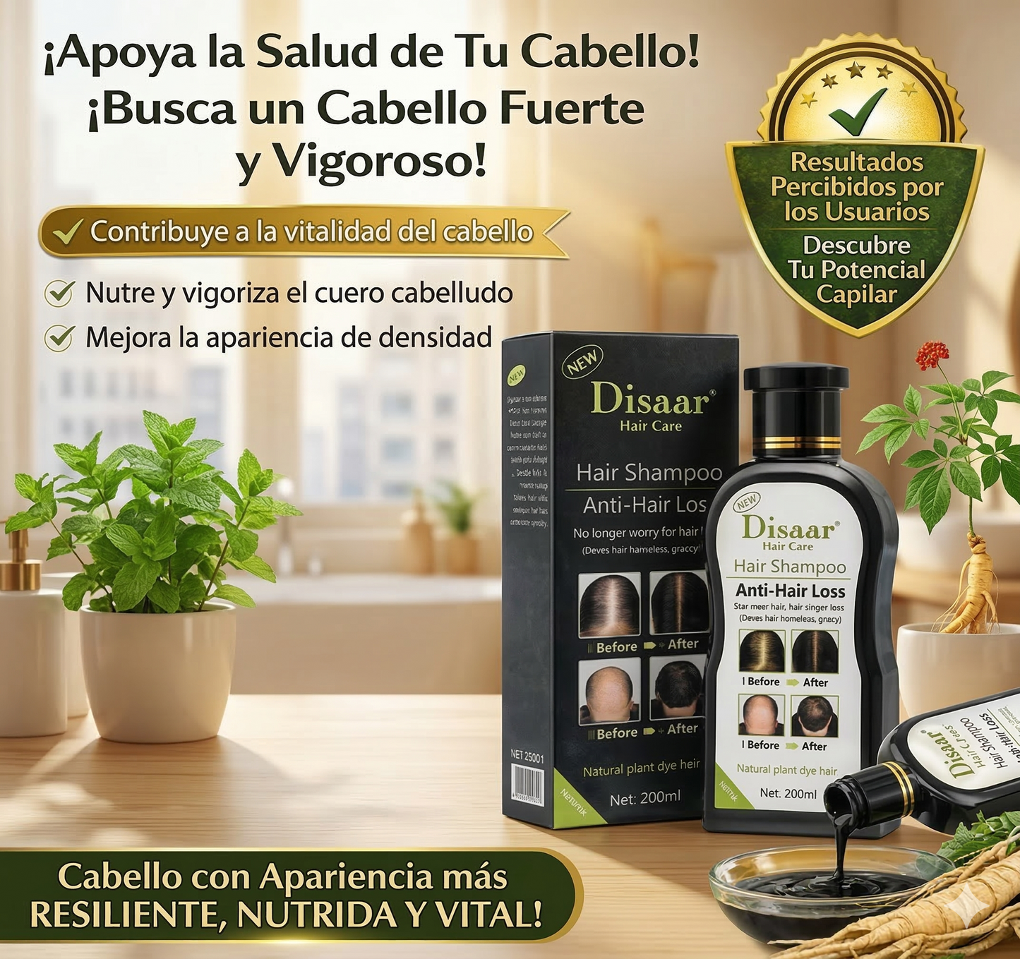 Disaar Hair Revive™ - Shampoo Anticaida